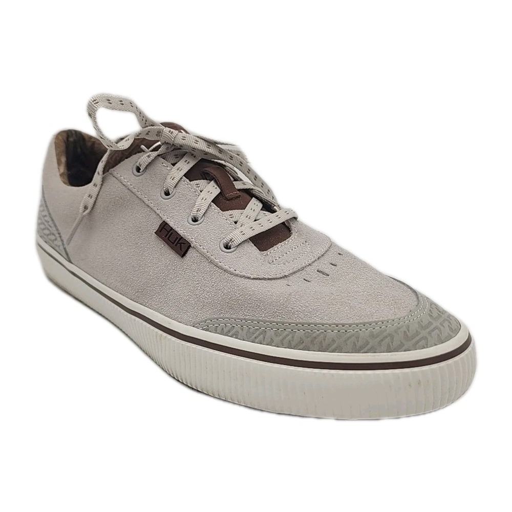 Huk Mania Performance Fishing Shoe Leather Suede Sz 11.5‎
